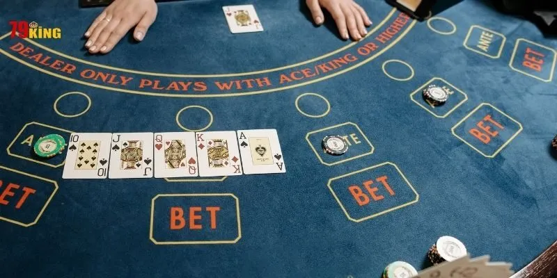 Sảnh Baccarat 79King Livestream 4K chuyên nghiệp